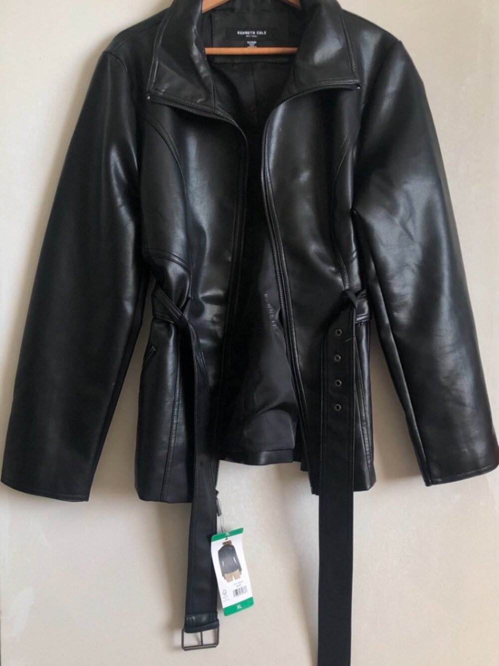NWT Faux leather jacket